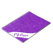Carnet Paillette personnalisée (Côté gauche)