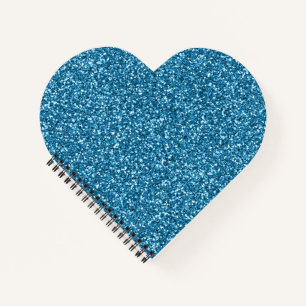 Carnet Paillettes Bleues de Boston
