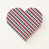 Carnet Paillettes de diamant rouge et bleu (Dos)