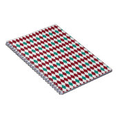 Carnet Paillettes diamant rouges et bleues (Côté Droit)
