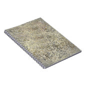 Carnet Paillettes dorées Craquelure Moderne Chic Glamour (Côté Droit)