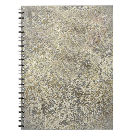 Carnet Paillettes dorées Craquelure Moderne Chic Glamour (Devant)