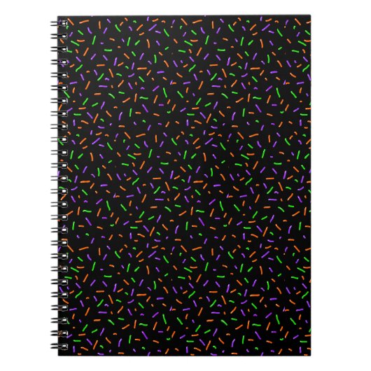 Carnet Paillettes Effrayantes (Devant)