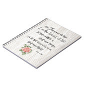 Carnet Pain de vie KJV Bible Verse (Côté gauche)