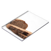 Carnet Pain noir coupé en tranches (Côté gauche)