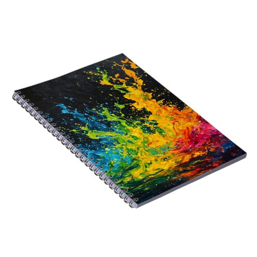 Carnet Paint coloré (Côté Droit)