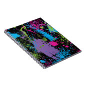 Carnet Paint Splater (Côté Droit)