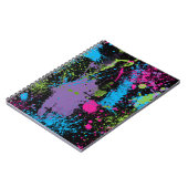 Carnet Paint Splater (Côté gauche)