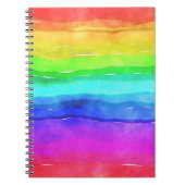 Carnet Painted Rainbow (Devant)