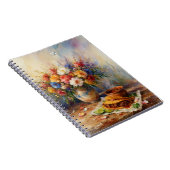 Carnet Painterly Floral Birria Tacos | Custom Monogram (Côté Droit)