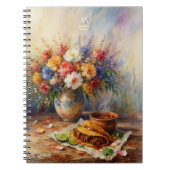 Carnet Painterly Floral Birria Tacos | Custom Monogram (Devant)