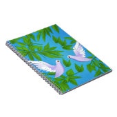 Carnet Paire de colombes blanches (Côté Droit)