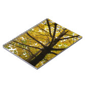 Carnet Paire d'érables jaunes Nature d'automne (Côté gauche)