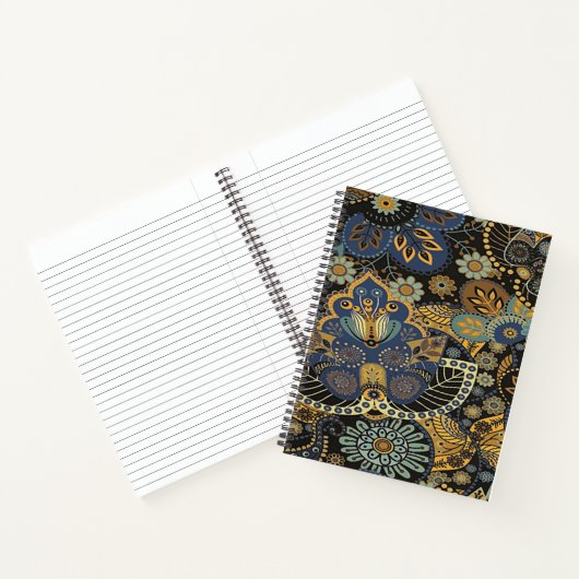 Carnet Paisley élégant (Intérieur)