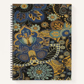 Carnet Paisley élégant (Devant)