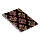 Carnet Paisley floral moghol, design sans soudure. (Côté Droit)