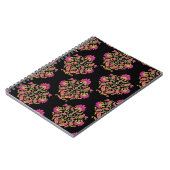 Carnet Paisley floral moghol, design sans soudure. (Côté gauche)