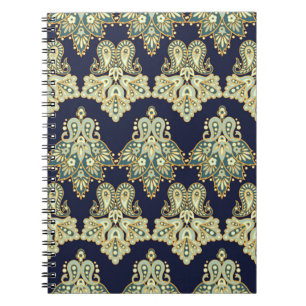 Carnet Paisley floral motif sans soudure. illustration da