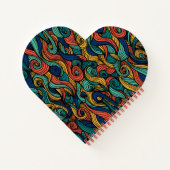 Carnet Paisley haché (Dos)