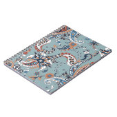 Carnet Paisley indien tendance : arrière - plan sans cout (Côté gauche)