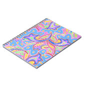 Carnet Paisley Multi (Côté gauche)