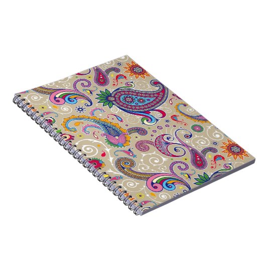 Carnet Paisley paisible (Côté Droit)
