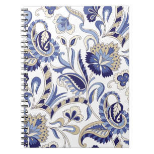 Carnet Paisley patternpa indien traditionnel