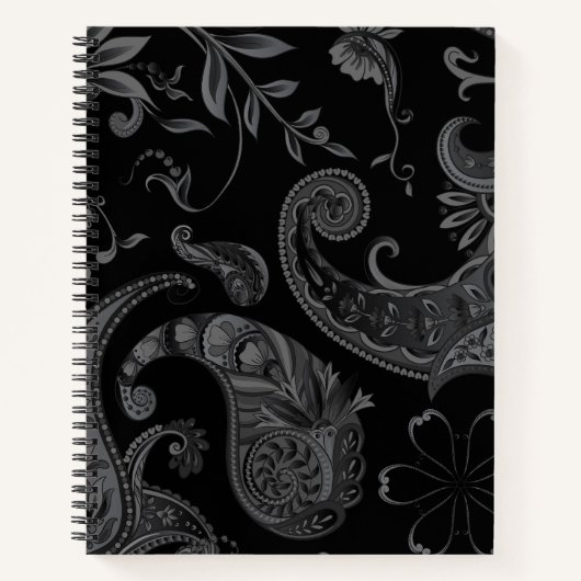 Carnet Paisley traditionnel (Devant)