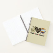 Carnet Paix, Amour, Bus scolaire (Intérieur)