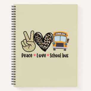 Carnet Paix, Amour, Bus scolaire