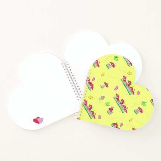 Carnet Paix Amour Champignons (Intérieur)