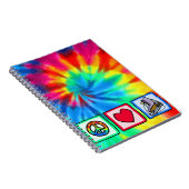 Carnet Paix, amour, patin de glace (Côté Droit)