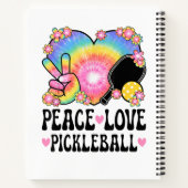 Carnet Paix Amour Pickleball (Dos)
