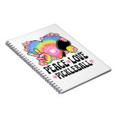 Carnet Paix Amour Pickleball (Côté Droit)