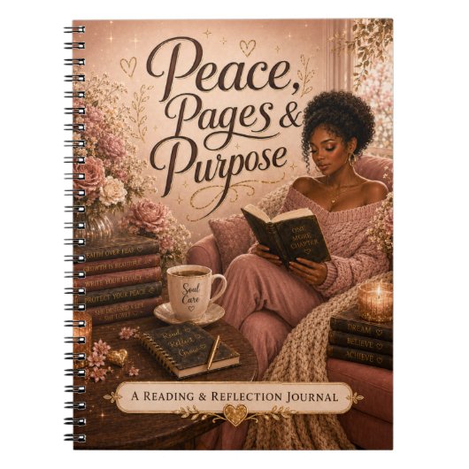 Carnet Paix, Pages & Objectif (Devant)