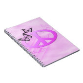 Carnet Paix rose (Côté Droit)