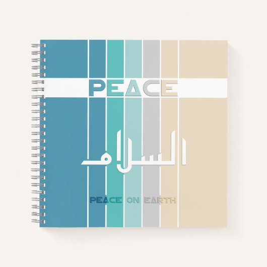 Carnet Paix sur Terre (Devant)