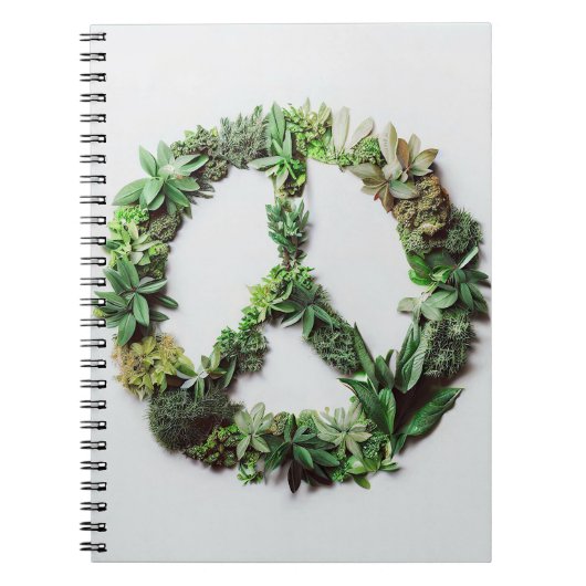 Carnet Paix verte (Devant)