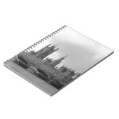 Carnet Palais blanc noir de Westminster (Côté gauche)