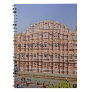Carnet Palais des Vents (Hawa Mahal), Jaipur, Inde,