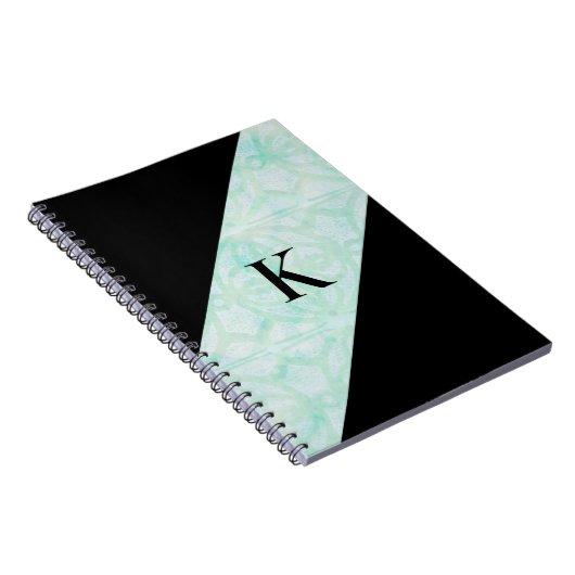 Carnet Pale Jade Batik et Black Monogramme (Côté Droit)