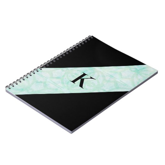 Carnet Pale Jade Batik et Black Monogramme (Côté gauche)