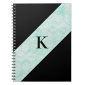 Carnet Pale Jade Batik et Black Monogramme (Devant)