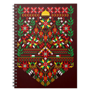 Carnet Palestine Tatreez Broderie traditionnelle