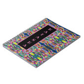Carnet Palette d'artiste colorée (Côté gauche)