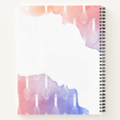 Carnet Palette d'aube Aquarelle Balloon Whisk Recette (Dos)