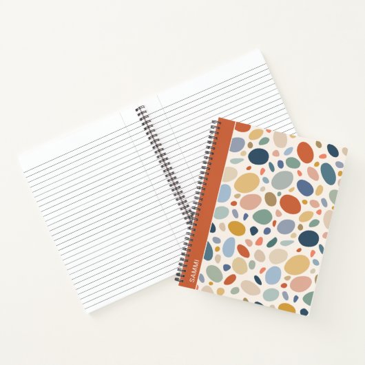 Carnet Palette de galets (Intérieur)