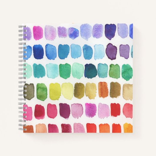 Carnet Palette Joyeux de Couleurs - Été (Devant)