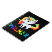 Carnet Palmer Unicorn (Côté gauche)