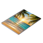 Carnet Palmeraie de l'heure dorée Palm Beach (Côté gauche)